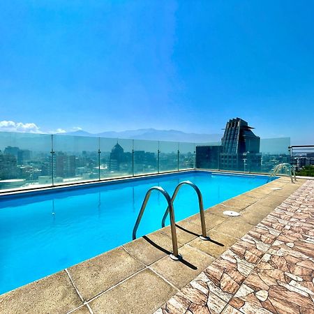 Apartamentos City Centro Los Leones Santiago del Cile Esterno foto