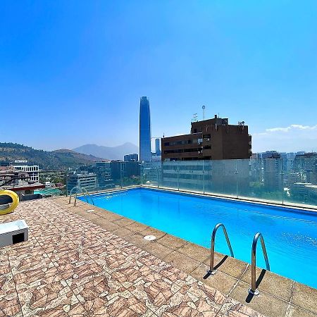 Apartamentos City Centro Los Leones Santiago del Cile Esterno foto