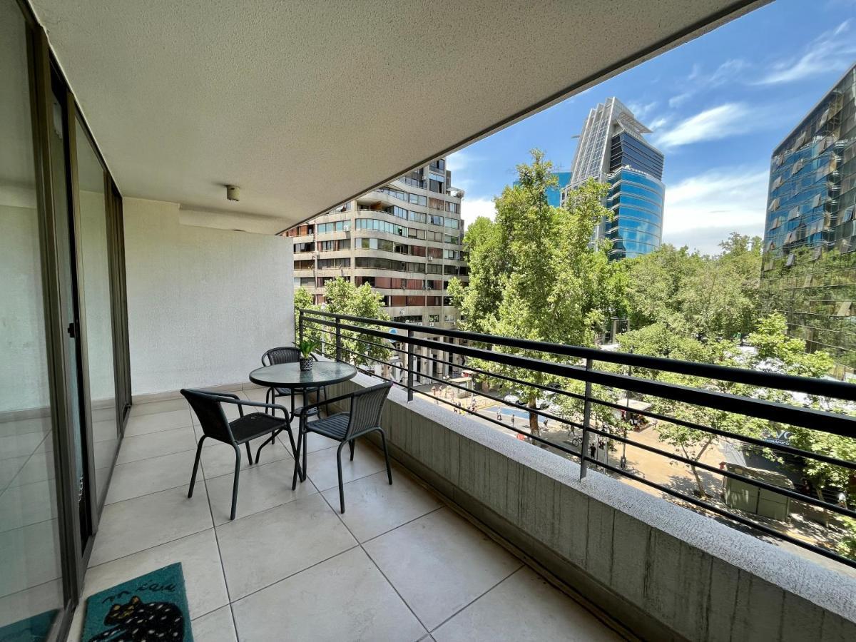 Apartamentos City Centro Los Leones Santiago del Cile Esterno foto
