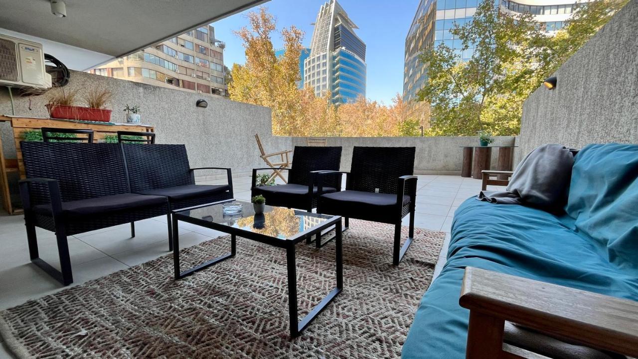 Apartamentos City Centro Los Leones Santiago del Cile Esterno foto