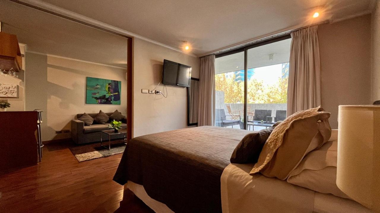 Apartamentos City Centro Los Leones Santiago del Cile Esterno foto