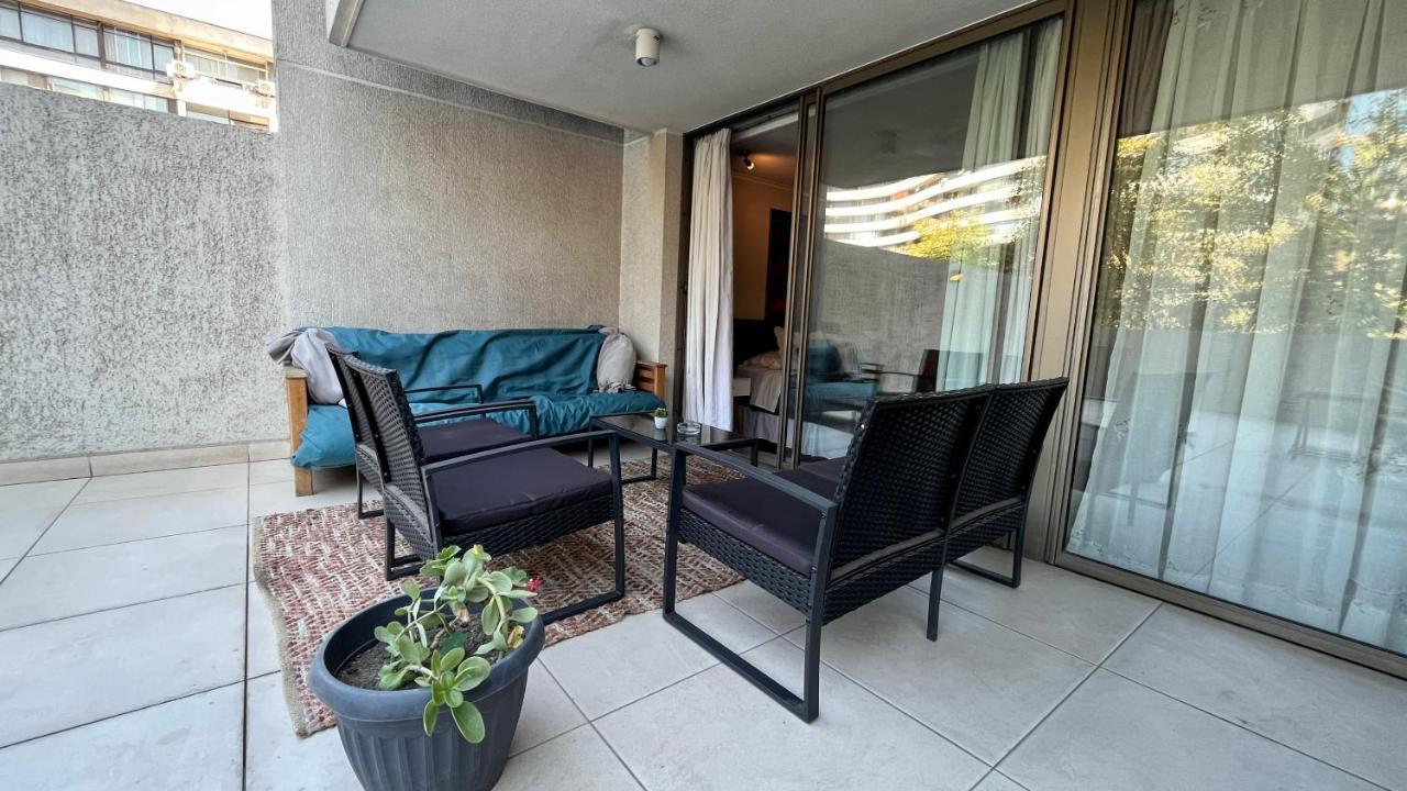 Apartamentos City Centro Los Leones Santiago del Cile Esterno foto