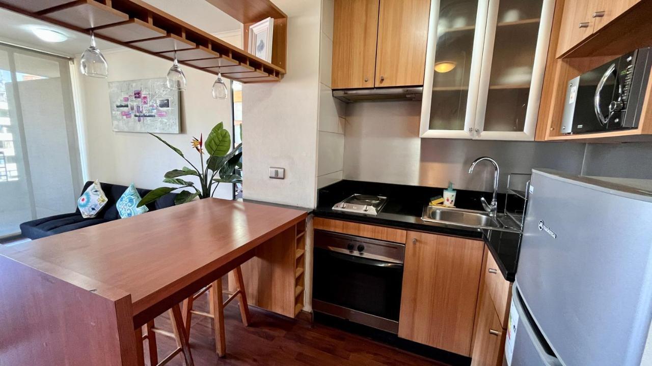 Apartamentos City Centro Los Leones Santiago del Cile Esterno foto