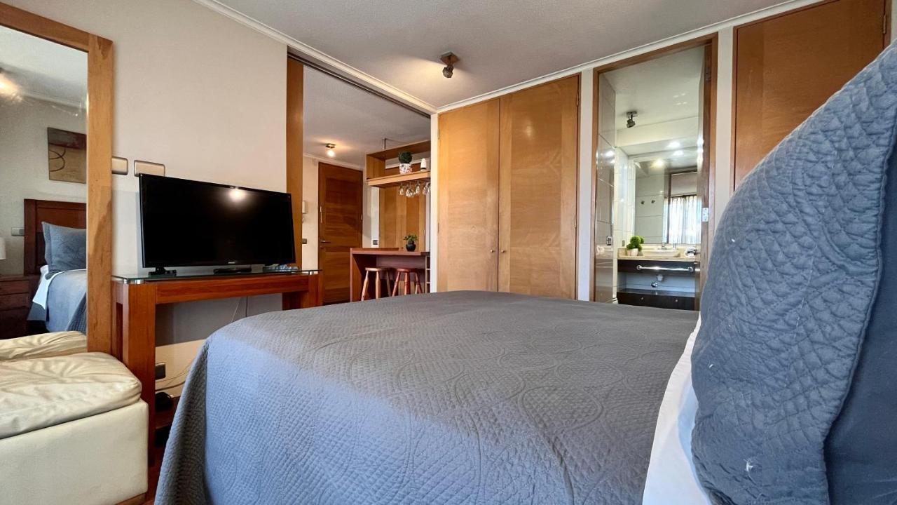 Apartamentos City Centro Los Leones Santiago del Cile Esterno foto