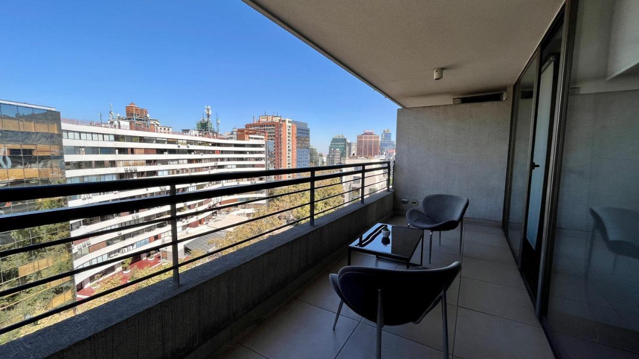 Apartamentos City Centro Los Leones Santiago del Cile Esterno foto