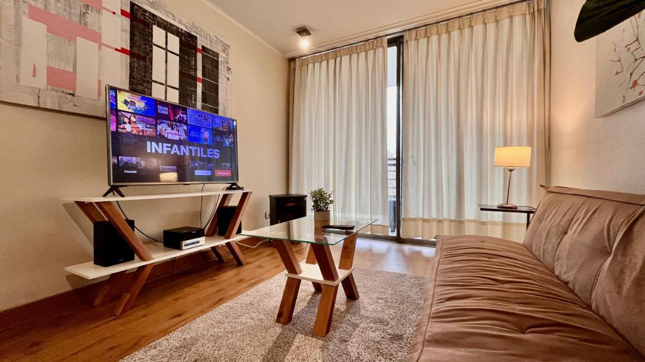 Apartamentos City Centro Los Leones Santiago del Cile Esterno foto