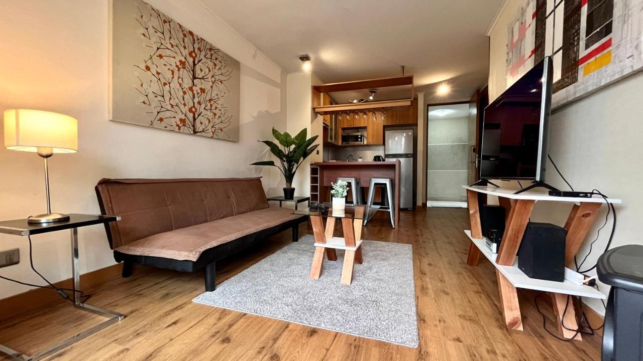 Apartamentos City Centro Los Leones Santiago del Cile Esterno foto