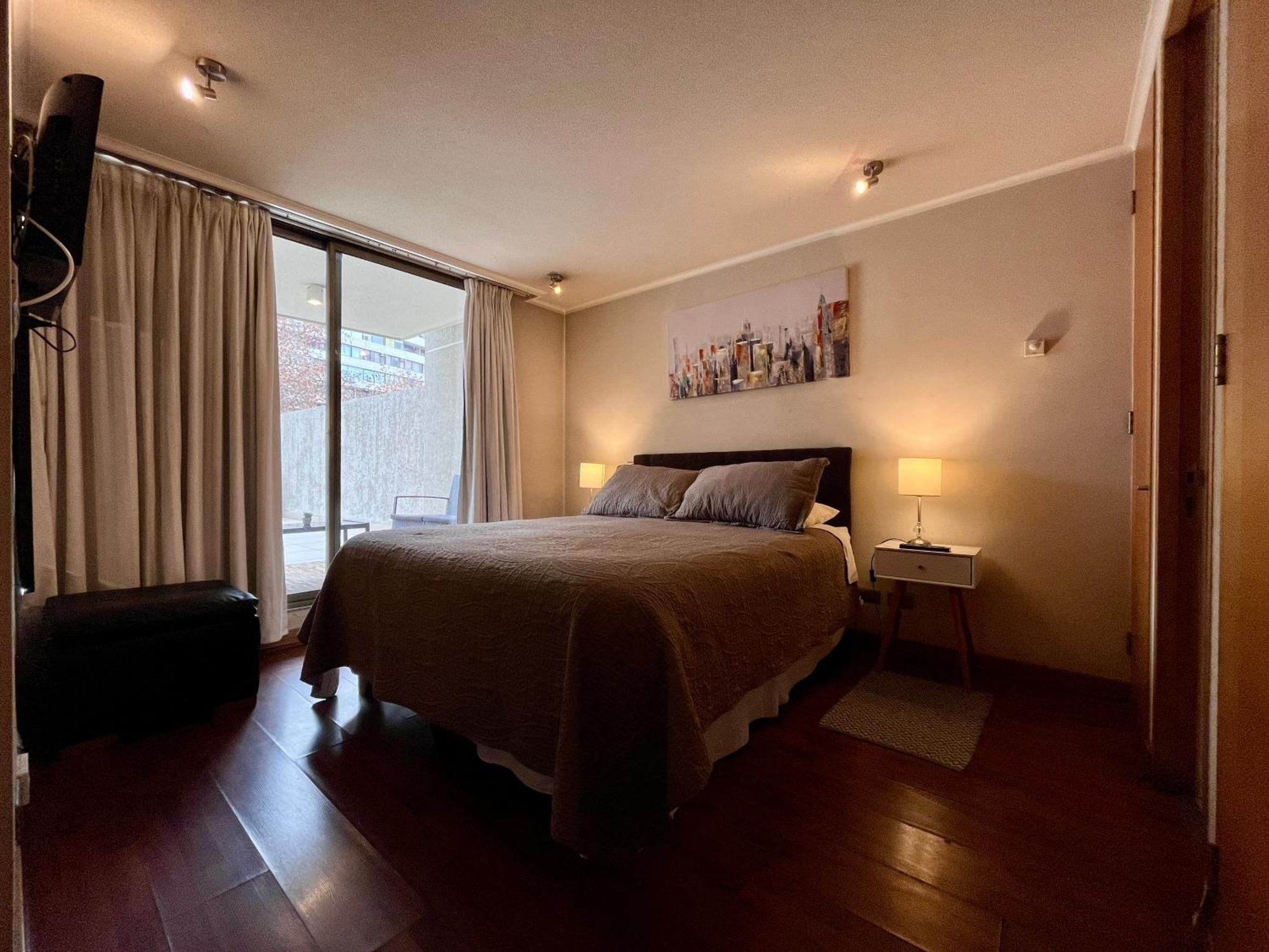 Apartamentos City Centro Los Leones Santiago del Cile Esterno foto