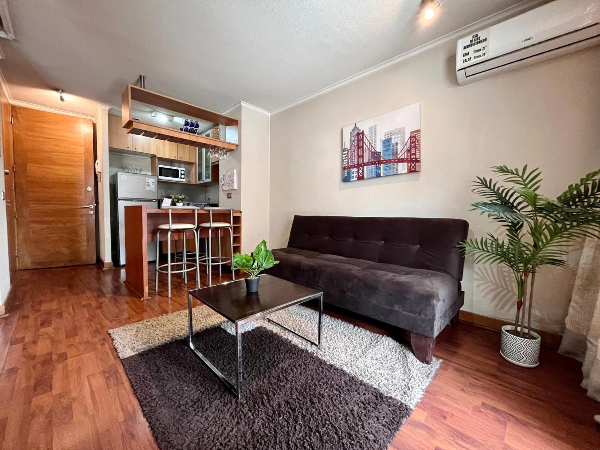 Apartamentos City Centro Los Leones Santiago del Cile Esterno foto