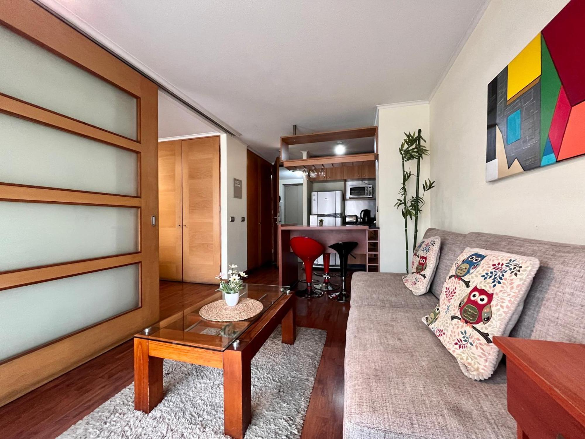 Apartamentos City Centro Los Leones Santiago del Cile Esterno foto