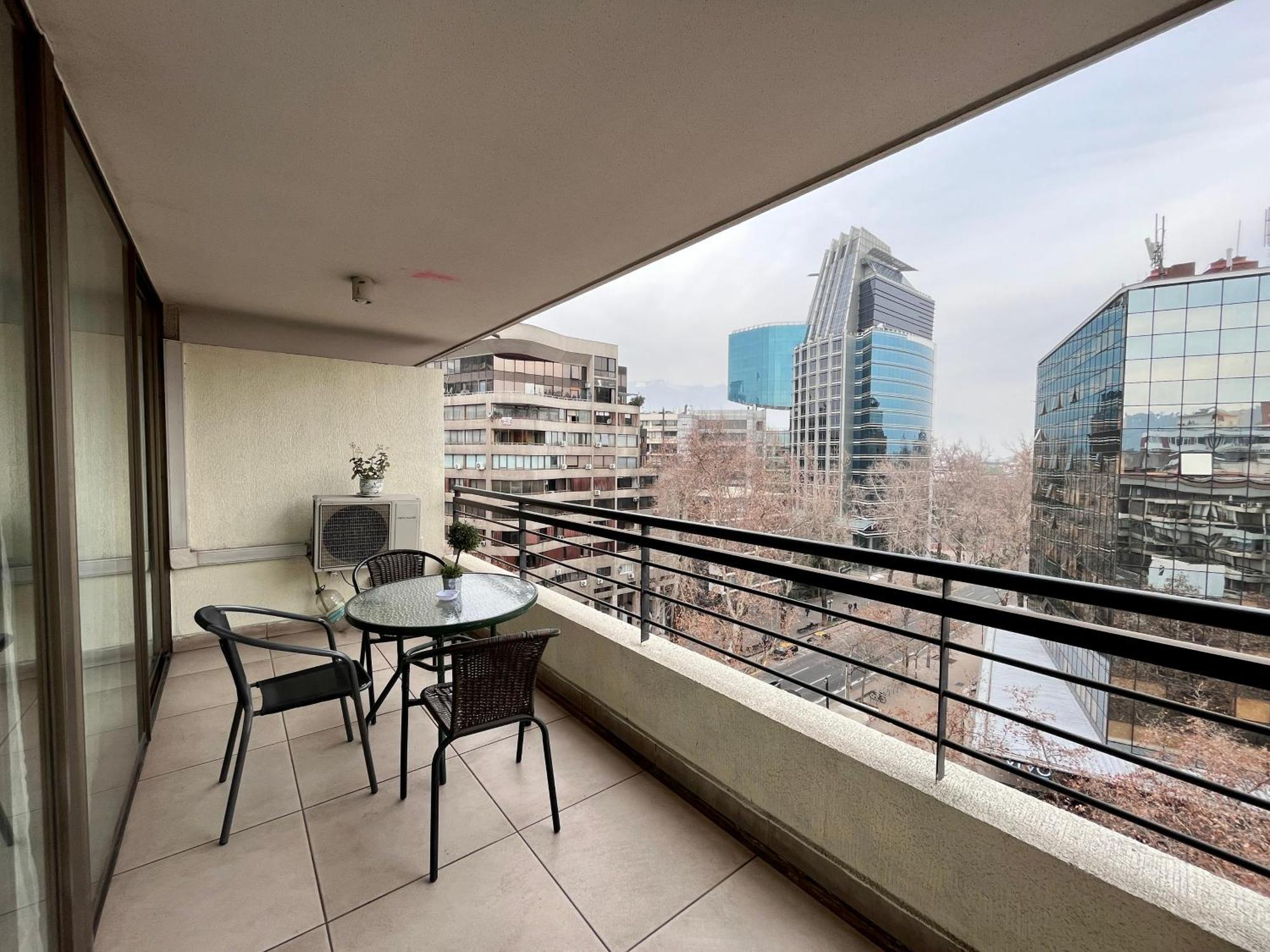 Apartamentos City Centro Los Leones Santiago del Cile Esterno foto