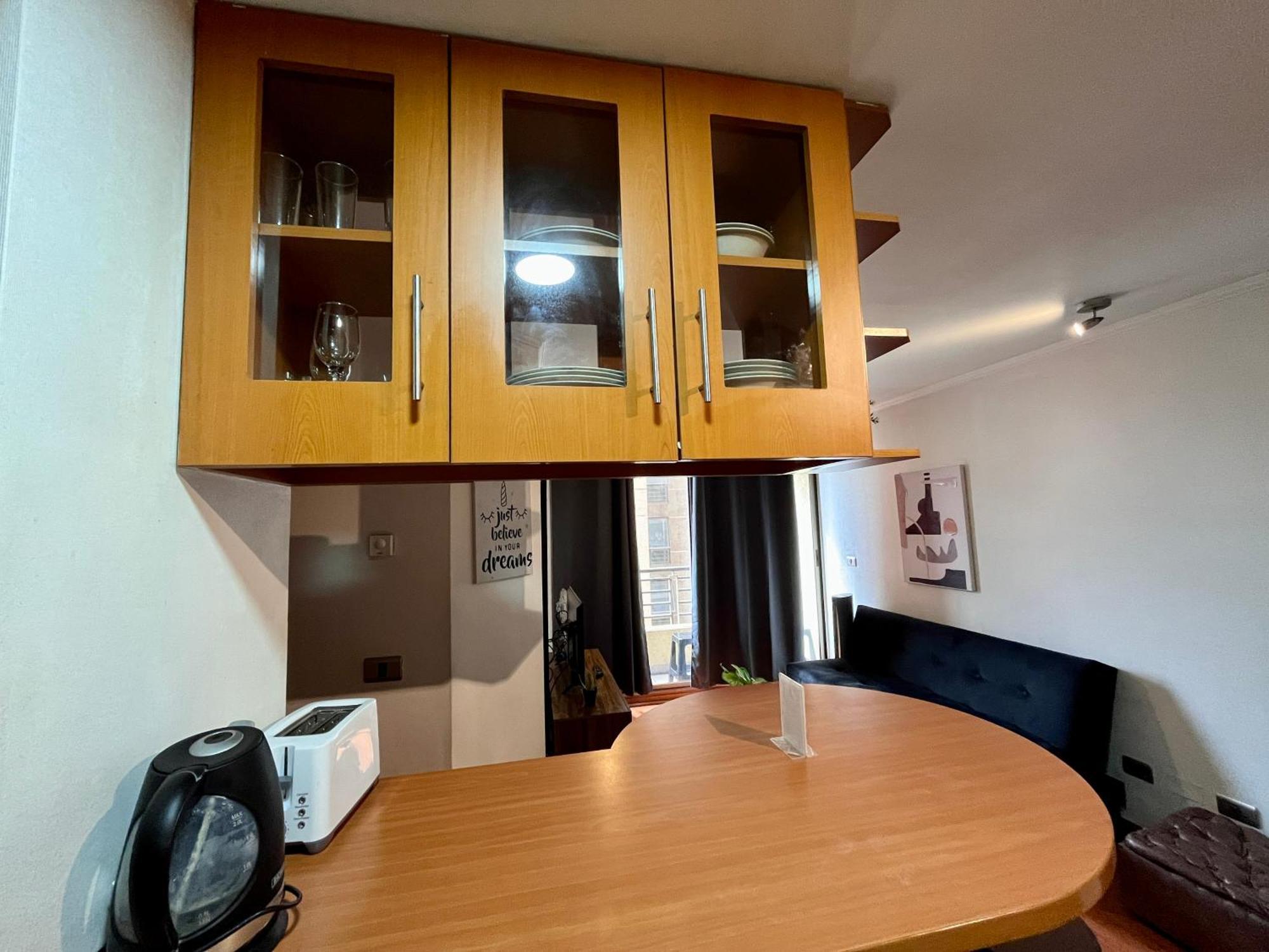 Apartamentos City Centro Los Leones Santiago del Cile Esterno foto